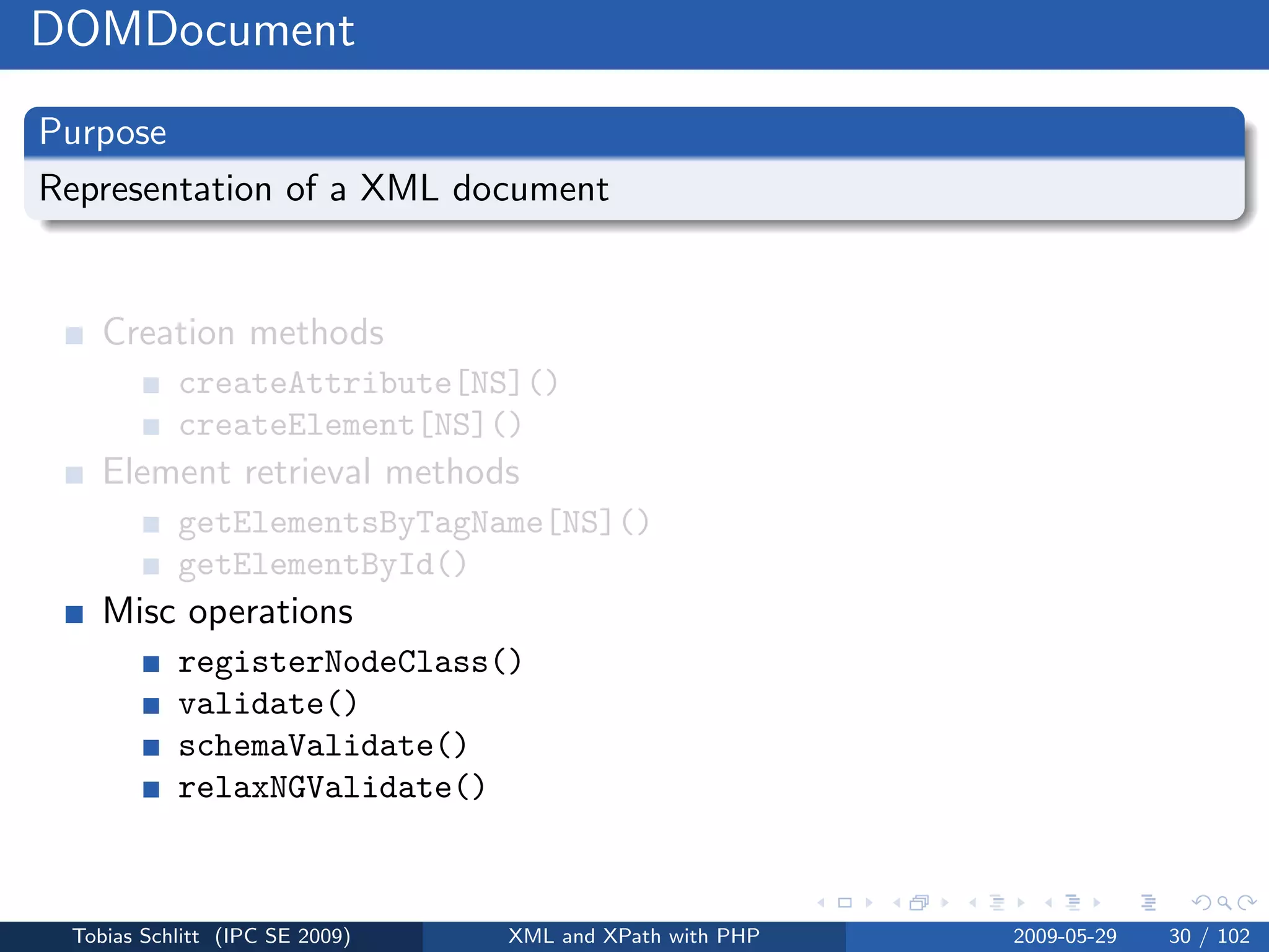 XML and XPath with PHP