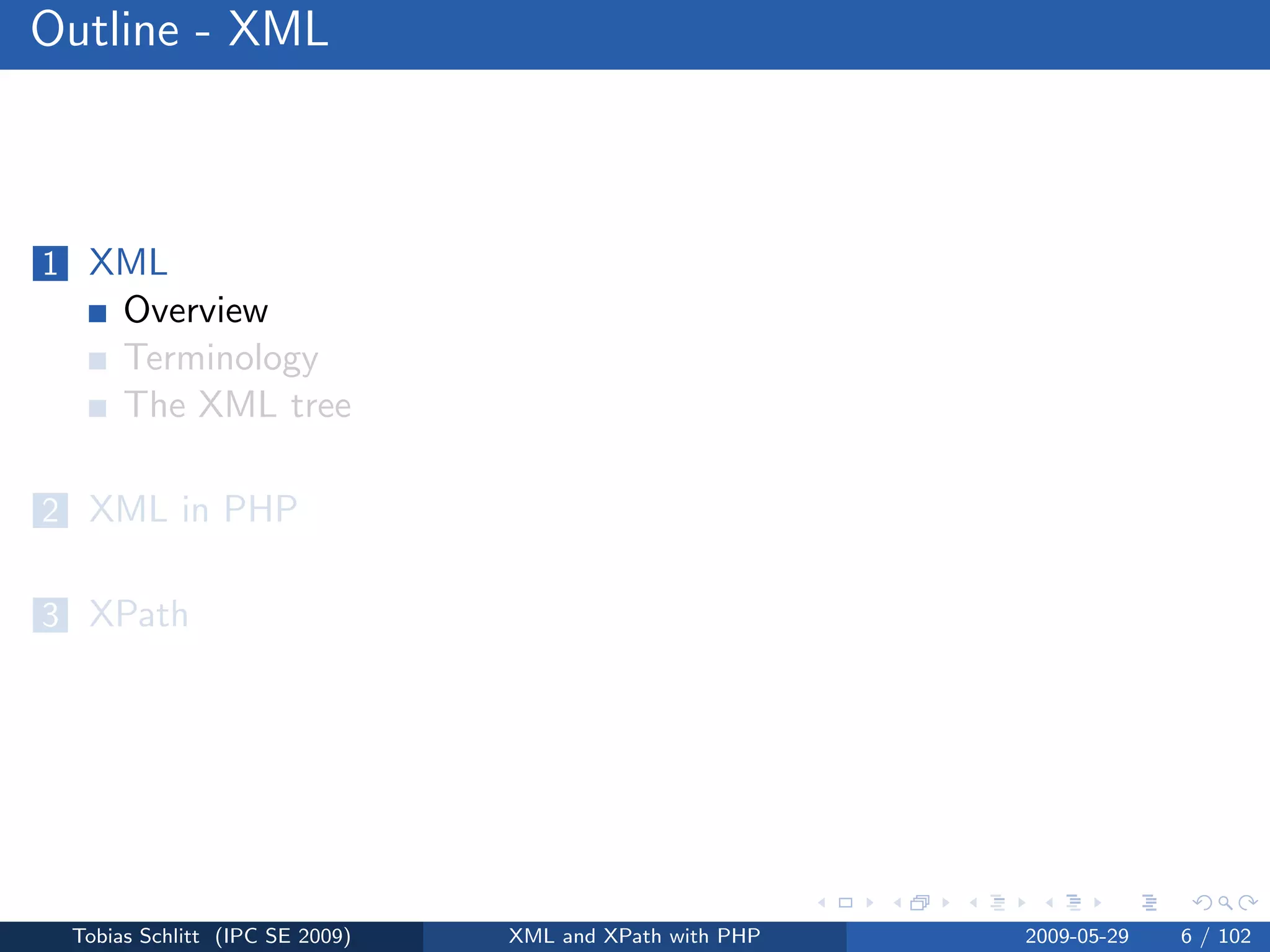XML and XPath with PHP