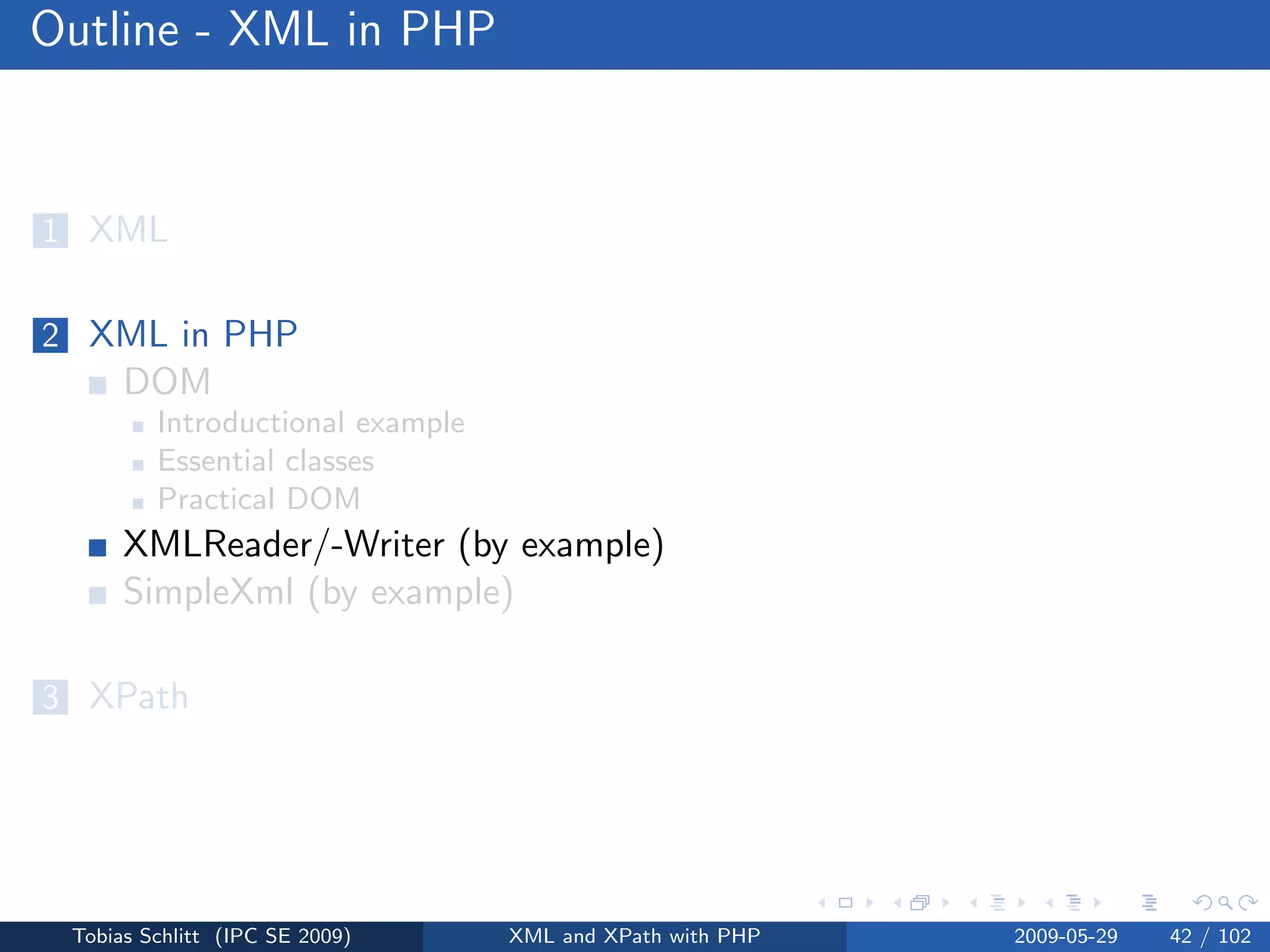 XML and XPath with PHP