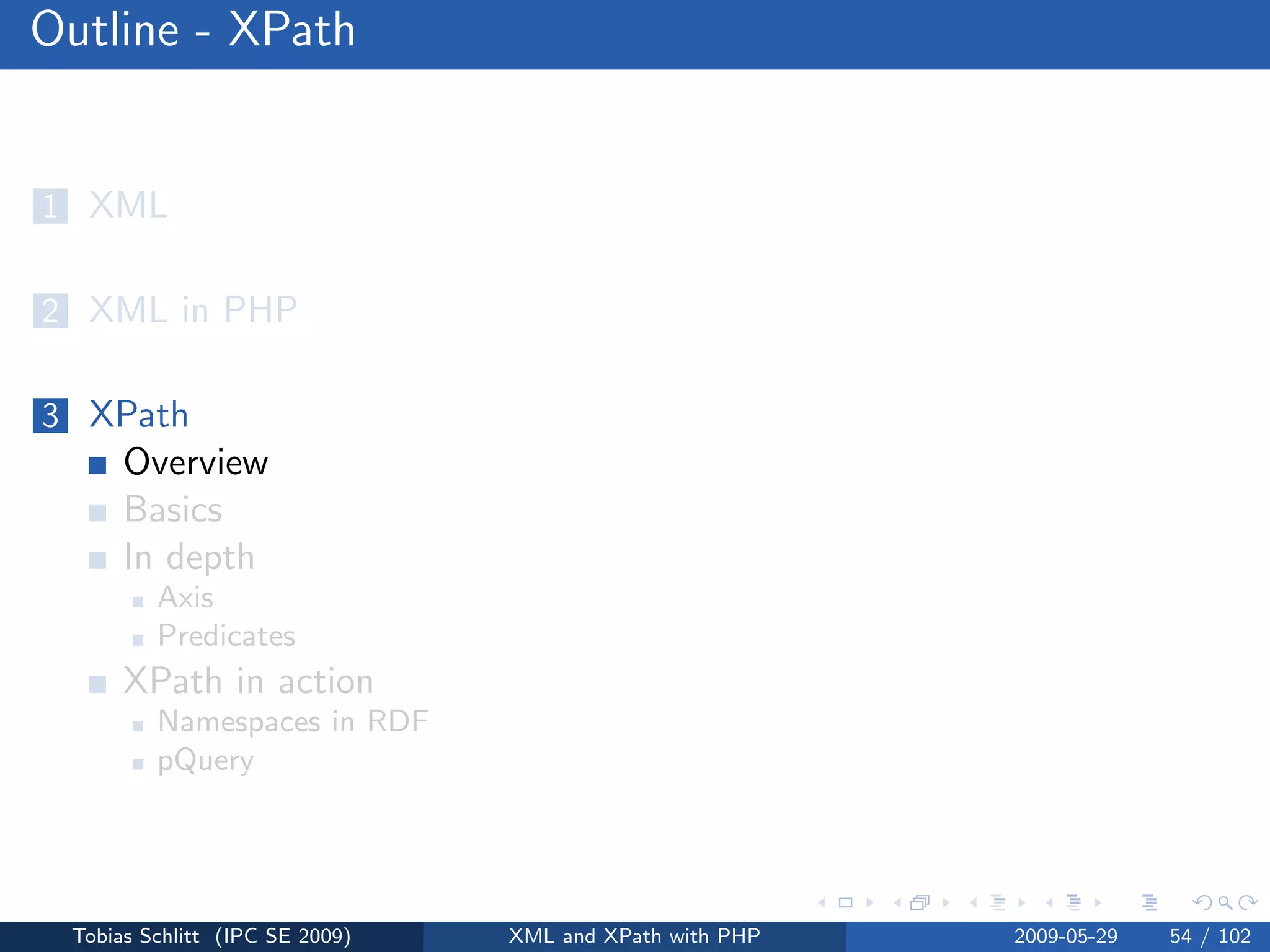XML and XPath with PHP