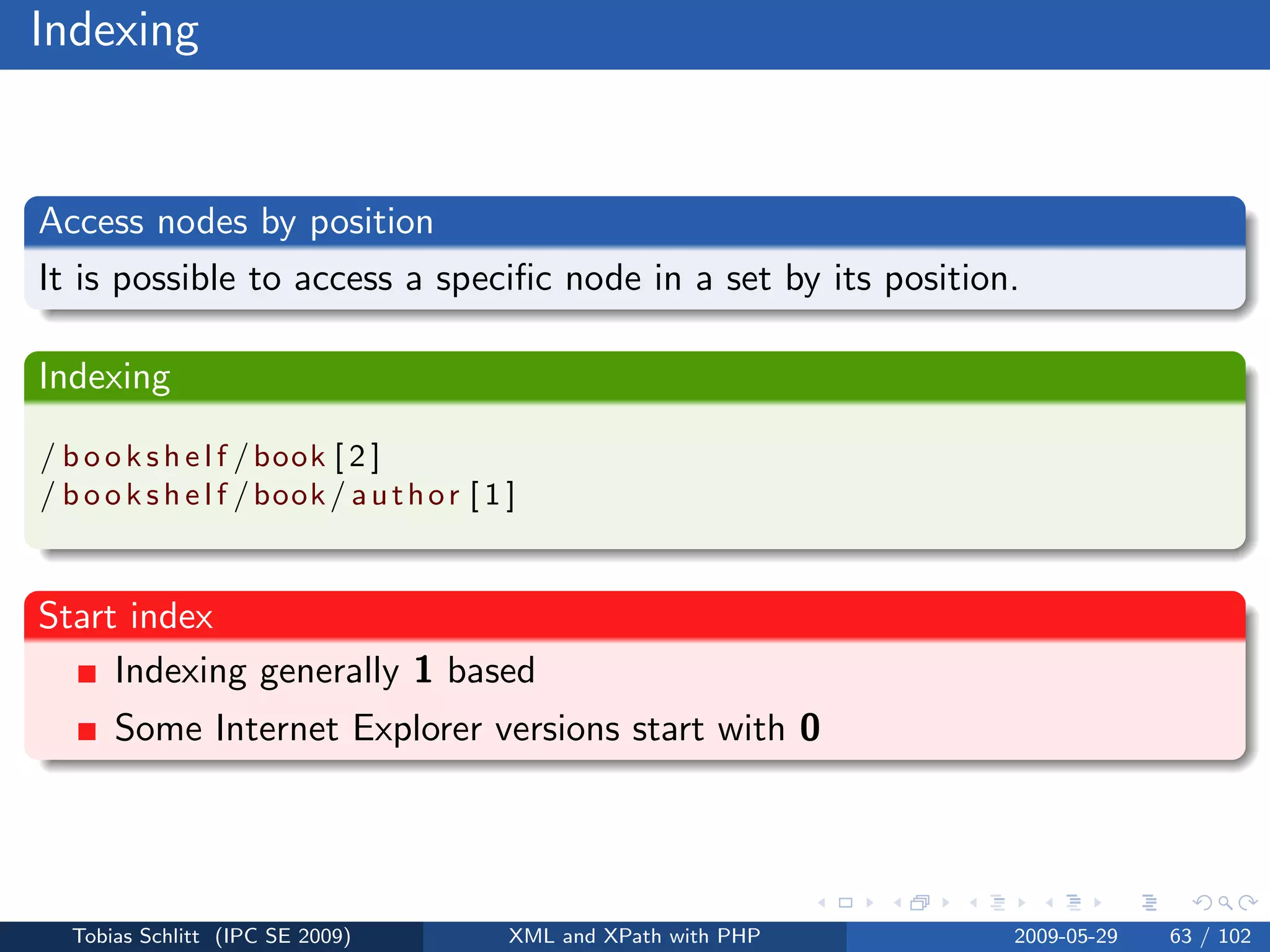 XML and XPath with PHP