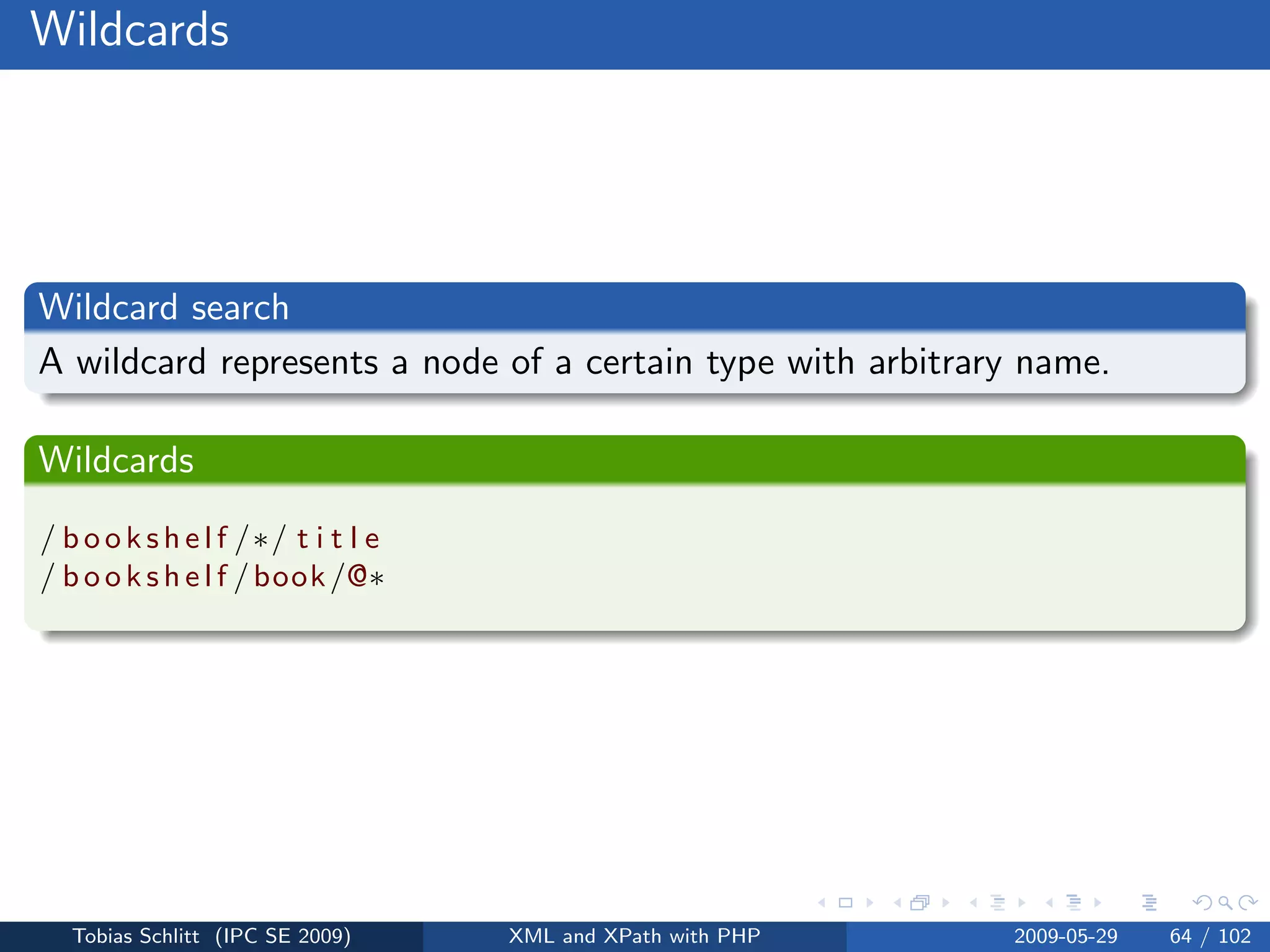 XML and XPath with PHP