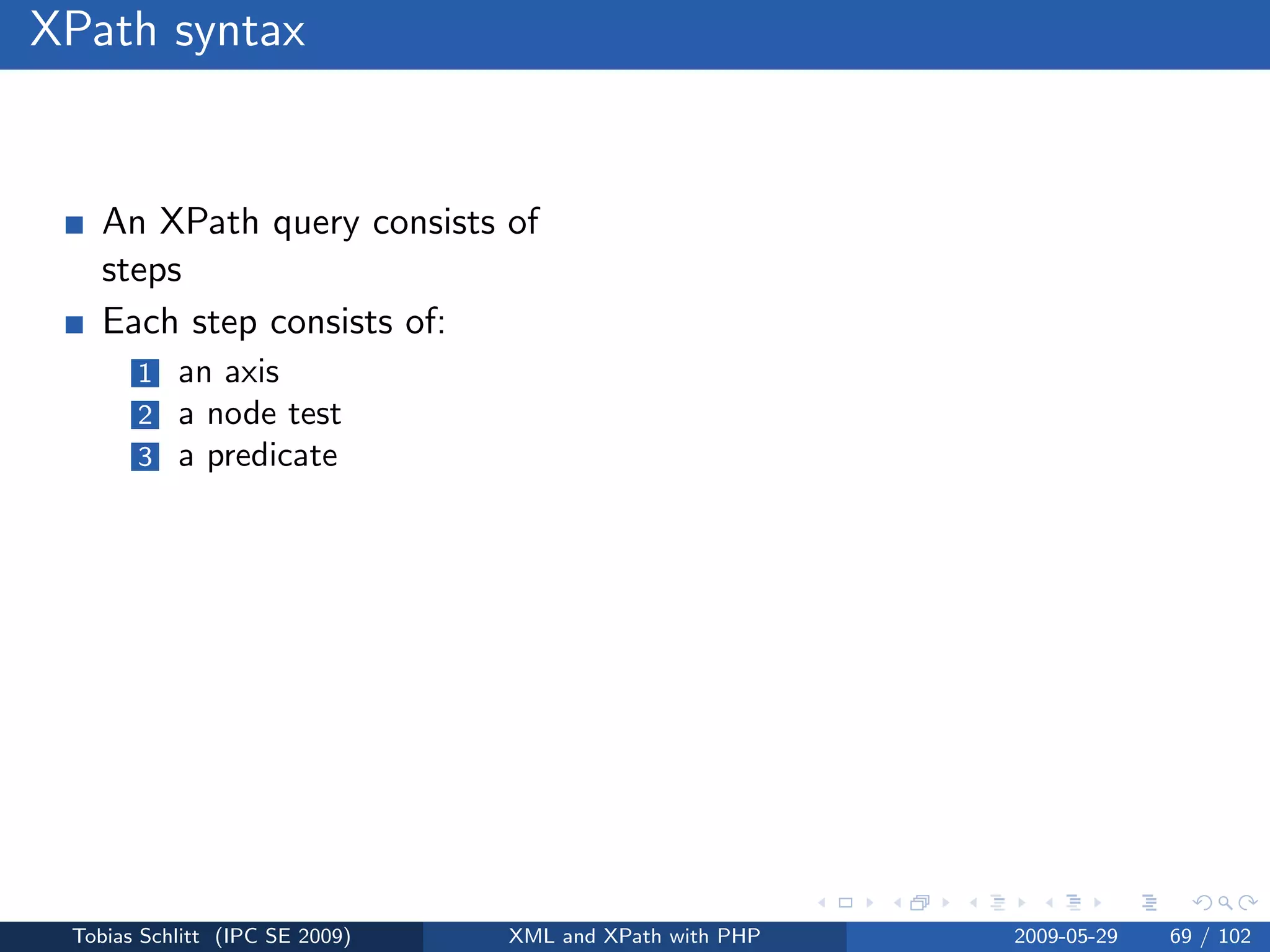XML and XPath with PHP