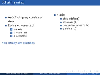 XML and XPath with PHP