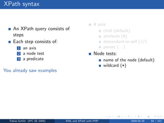 XML and XPath with PHP