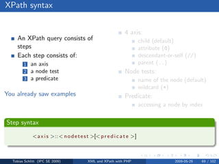 XML and XPath with PHP