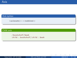 XML and XPath with PHP