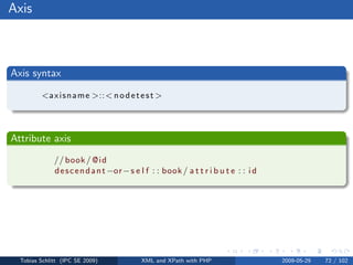XML and XPath with PHP