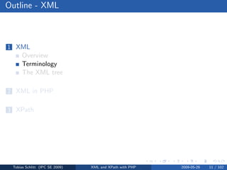 XML and XPath with PHP