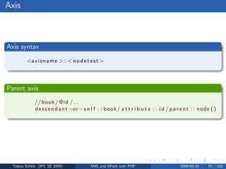 XML and XPath with PHP