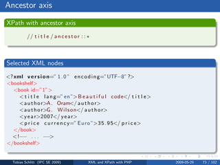 XML and XPath with PHP