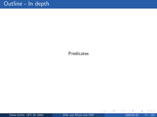 XML and XPath with PHP