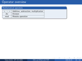 XML and XPath with PHP
