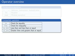 XML and XPath with PHP
