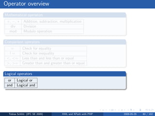 XML and XPath with PHP