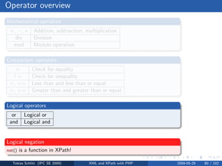 XML and XPath with PHP