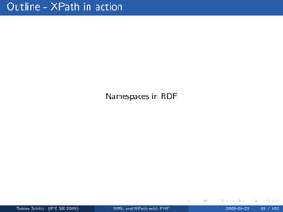 XML and XPath with PHP