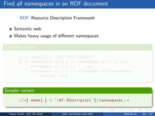 XML and XPath with PHP