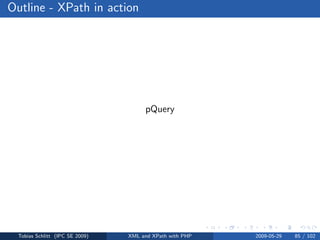 XML and XPath with PHP