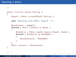 XML and XPath with PHP