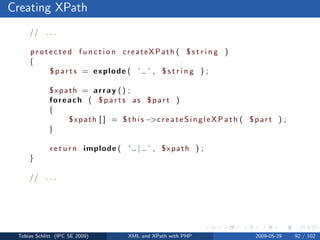 XML and XPath with PHP