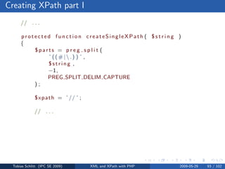 XML and XPath with PHP