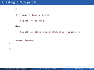 XML and XPath with PHP