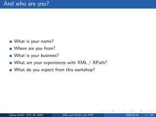 XML and XPath with PHP