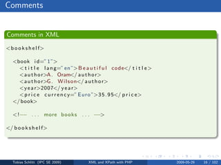 XML and XPath with PHP