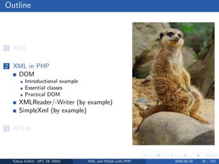 XML and XPath with PHP