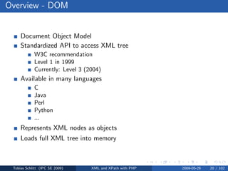 XML and XPath with PHP