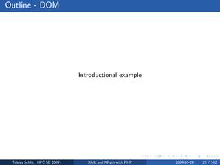 XML and XPath with PHP