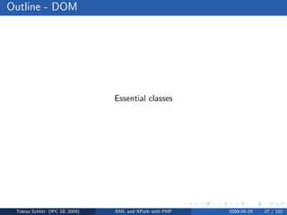 XML and XPath with PHP