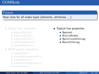 XML and XPath with PHP