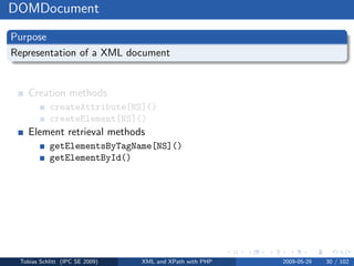 XML and XPath with PHP