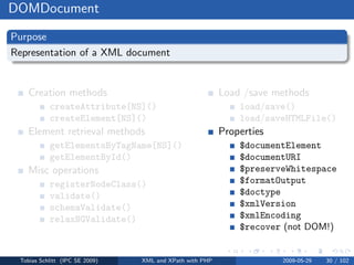 XML and XPath with PHP