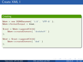 XML and XPath with PHP