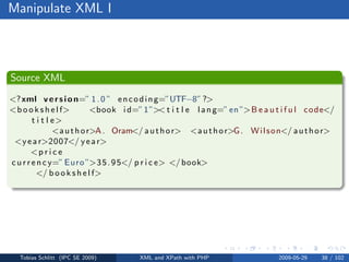 XML and XPath with PHP