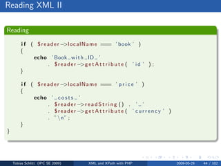 XML and XPath with PHP
