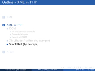 XML and XPath with PHP