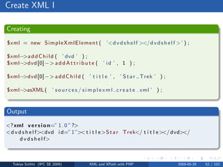 XML and XPath with PHP