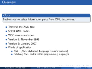 XML and XPath with PHP