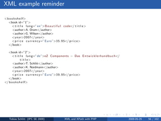 XML and XPath with PHP