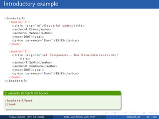 XML and XPath with PHP