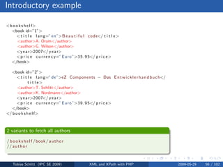 XML and XPath with PHP