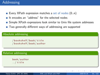 XML and XPath with PHP