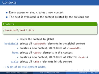 XML and XPath with PHP