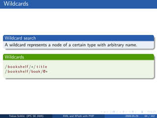 XML and XPath with PHP