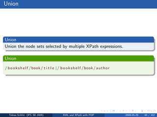 XML and XPath with PHP