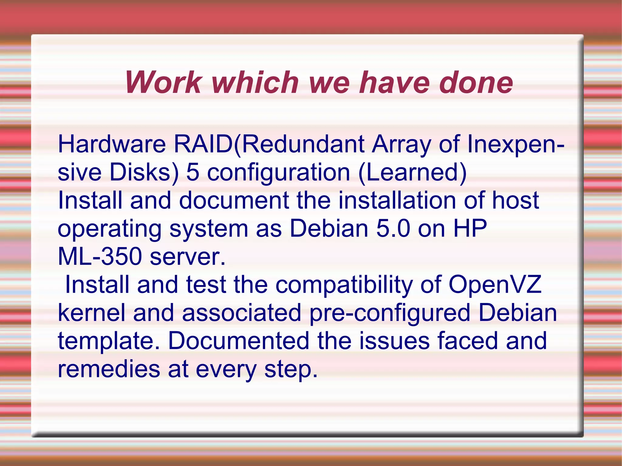 To develop a shell script to avoid threat 